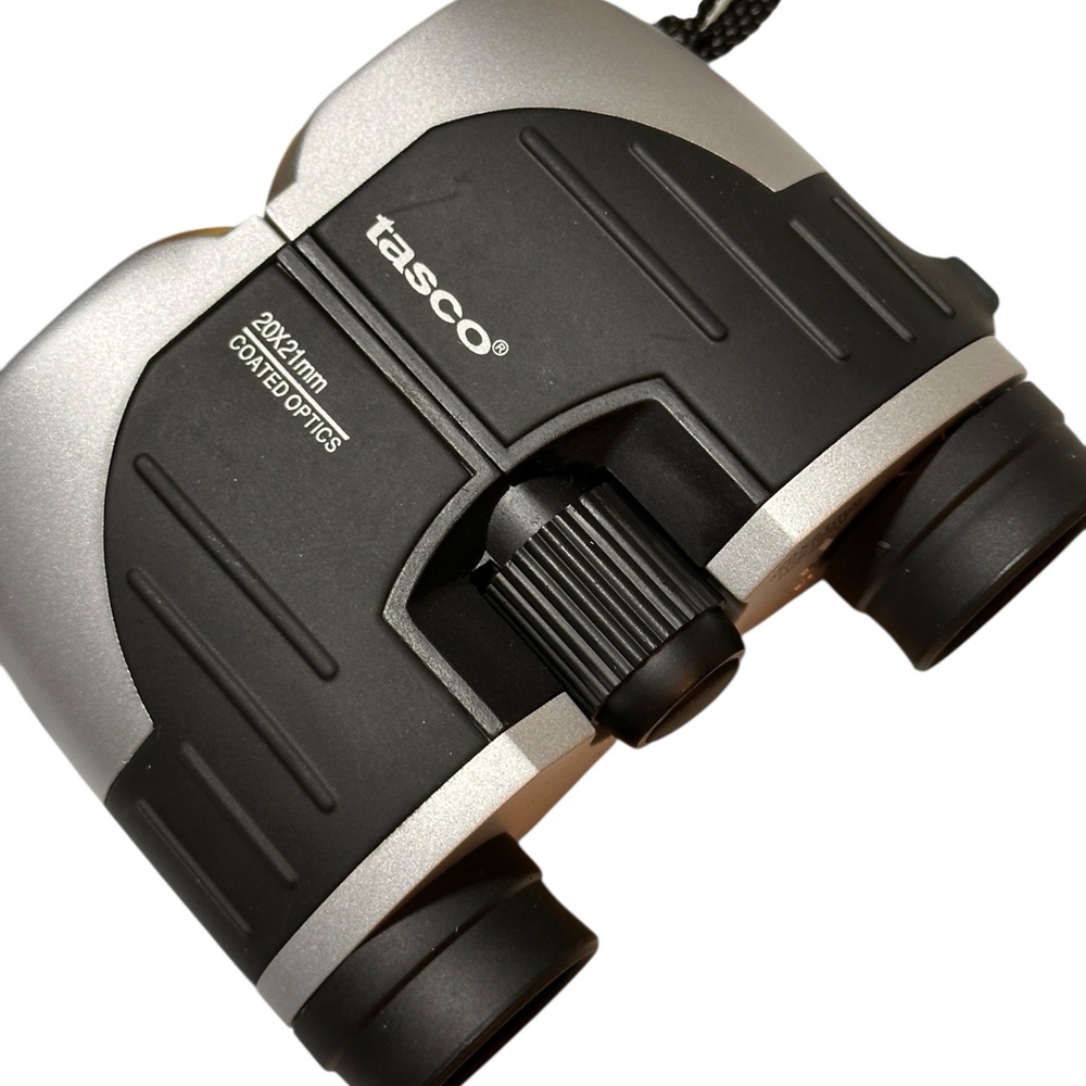 Tasco 20x21 Professional Compact Tactical Rubber Binoculars & Carry Bag (NEW)